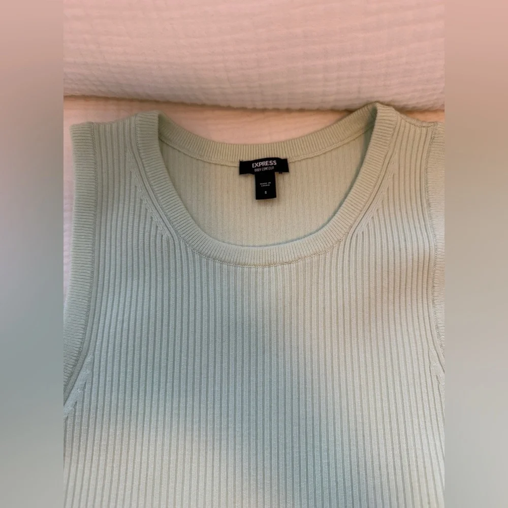 Express - Ribbed Midi Dress - S - Picture 3 of 5